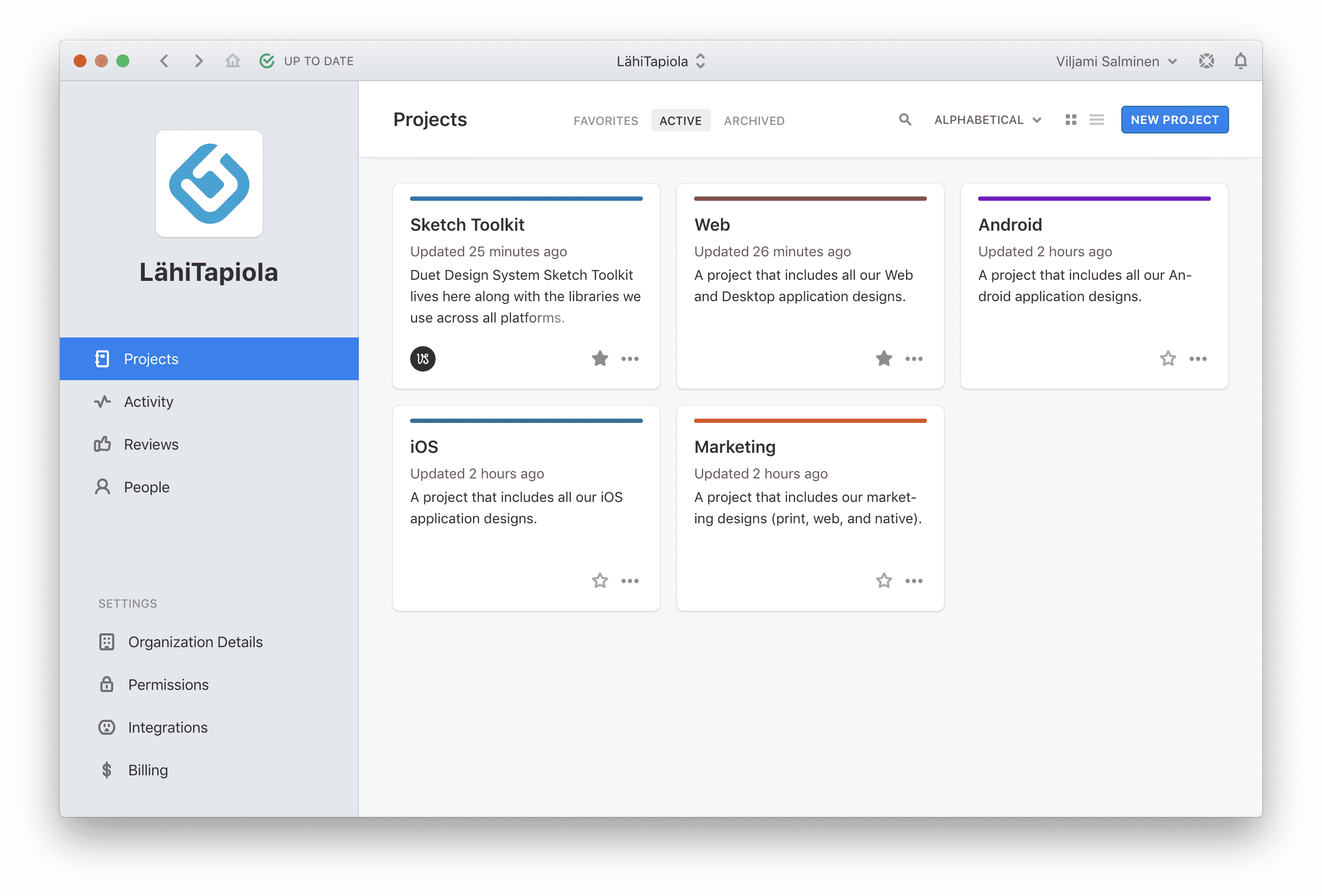 Abstract Dashboard